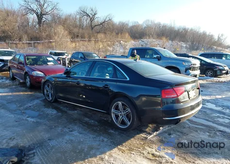 2013 Audi A8 3.0T из США, поврежденный, VIN WAUAGAFD8DN012130